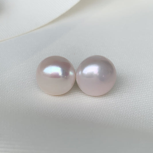 Aretes de Perla Cultivada Plata Ley 0.925 Modelo 100-AR-L20A00