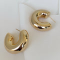 Brilla con Estilo Hoops Earrings en Oro Laminado 26-ARL-135