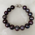 Exclusiva Pulsera en Perlas Tahití Modelo 08-PP-L12A00