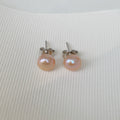 Aretes de Perla Cultivada Plata Ley 0.925 Modelo 92-AR-L2A5