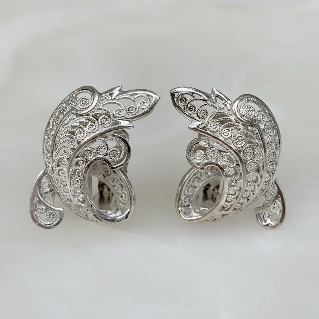 Lindos Aretes Vintage en Sterling Silver 19-ARV-L7A6