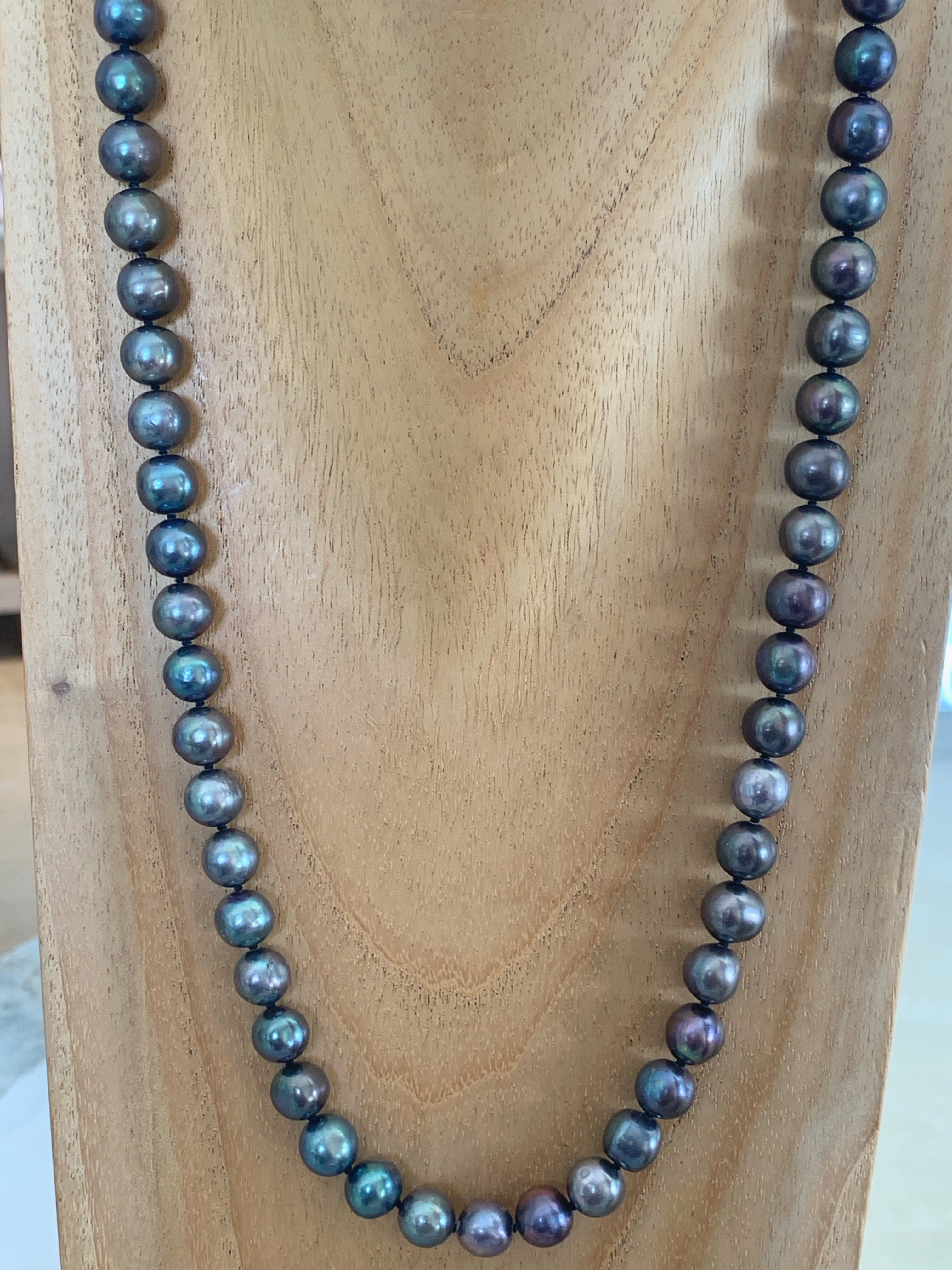 Distinguido Collar de Perlas Tahití Largo Modelo 47-CLL-L50