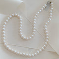 Moderno Collar de Perlas Cultivadas Akoya Japonesas 28-CLL-L15