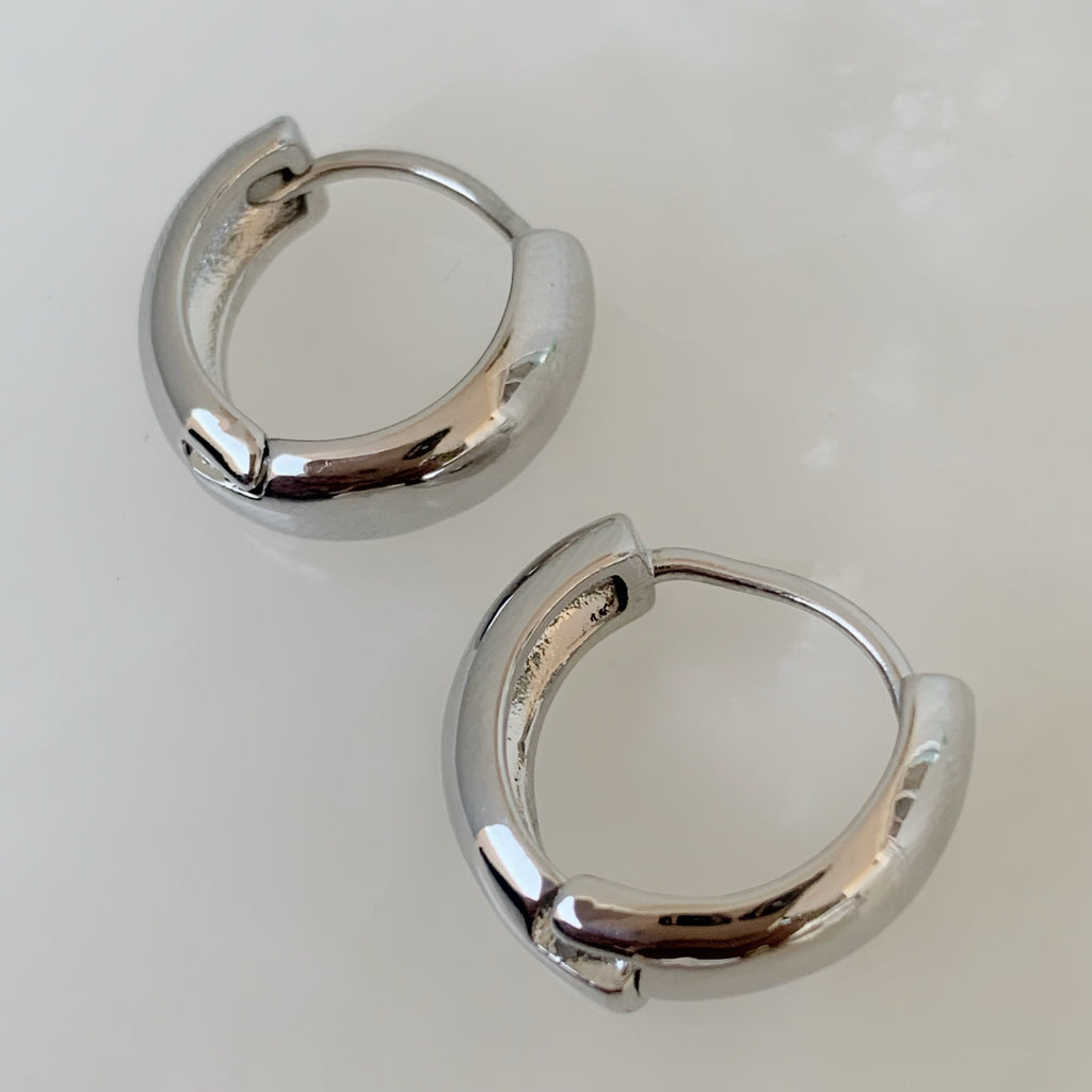 Brilla con Estilo Hoops Earrings en Oro Laminado 10-ARL-115