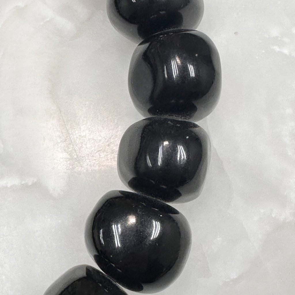 Pebbles Necklace Dark Noir con Brazalete incluido 40-CLN-L13A00