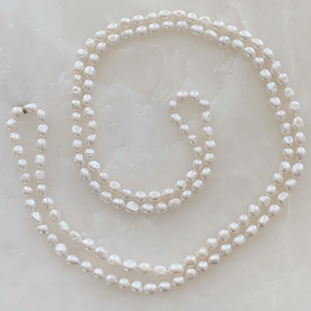 Maravilloso Collar de Perlas Cultivadas Extra Large Modelo 
46-CLL-L22