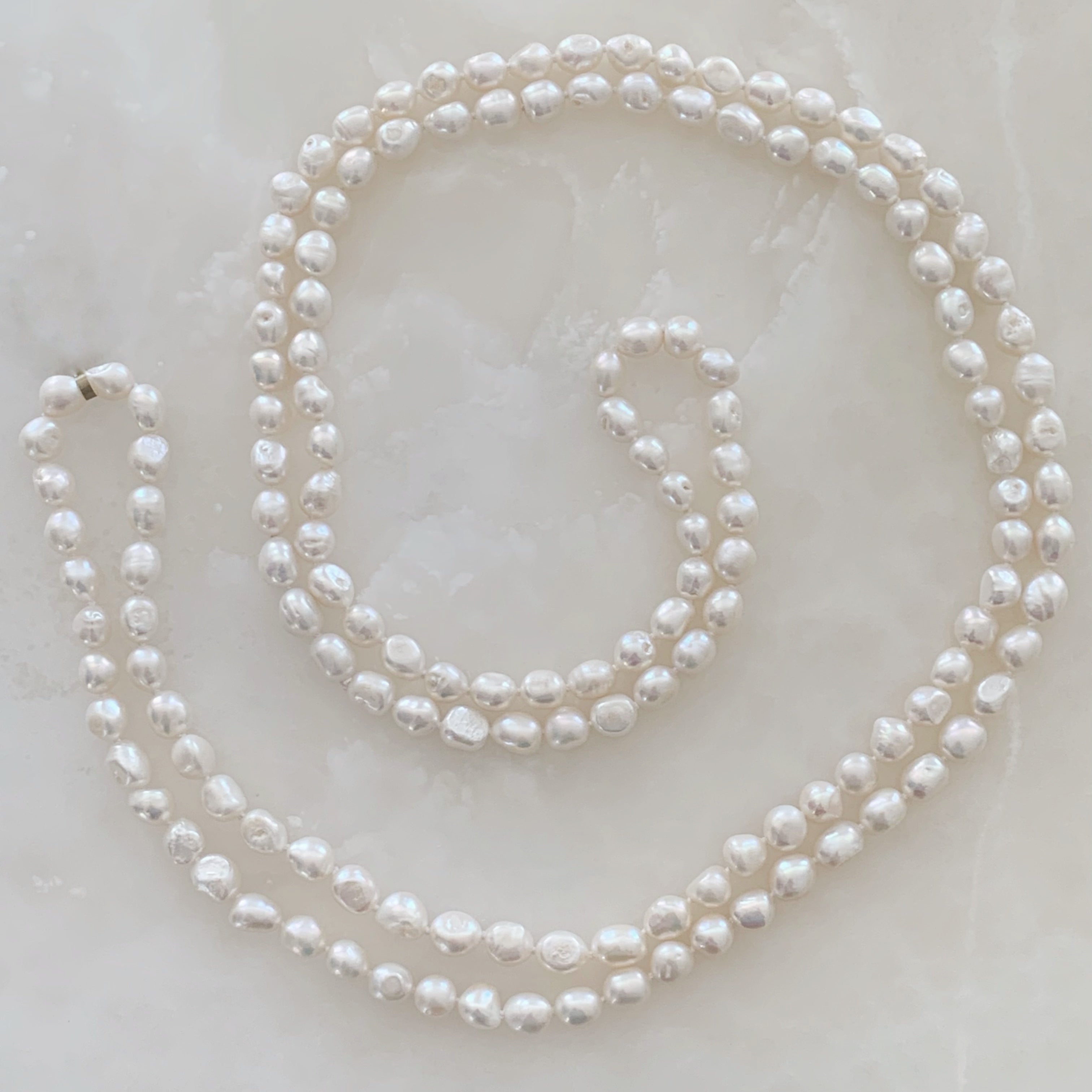 Maravilloso Collar de Perlas Cultivadas Extra Large Modelo 
46-CLL-L22