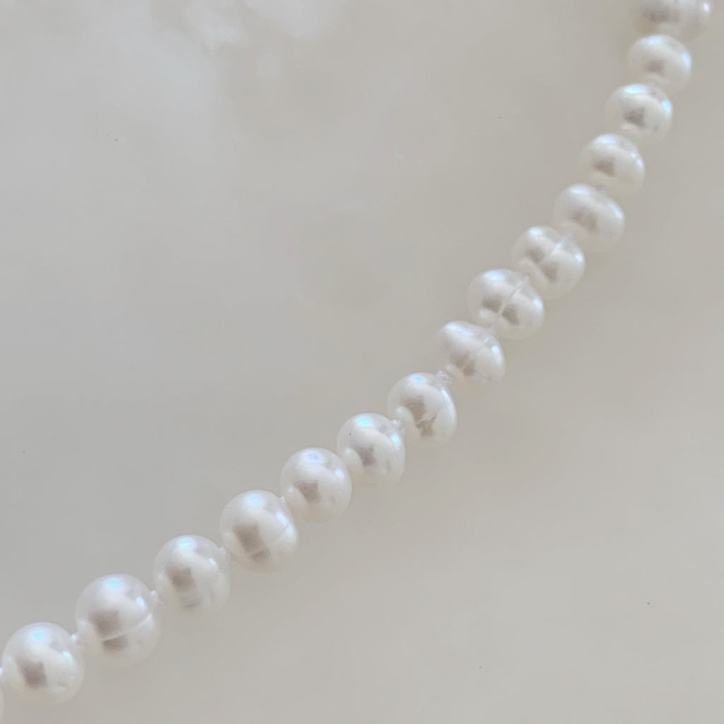 Esquisito Collar Fresh Water Pearls Modelo39-CLL-L13