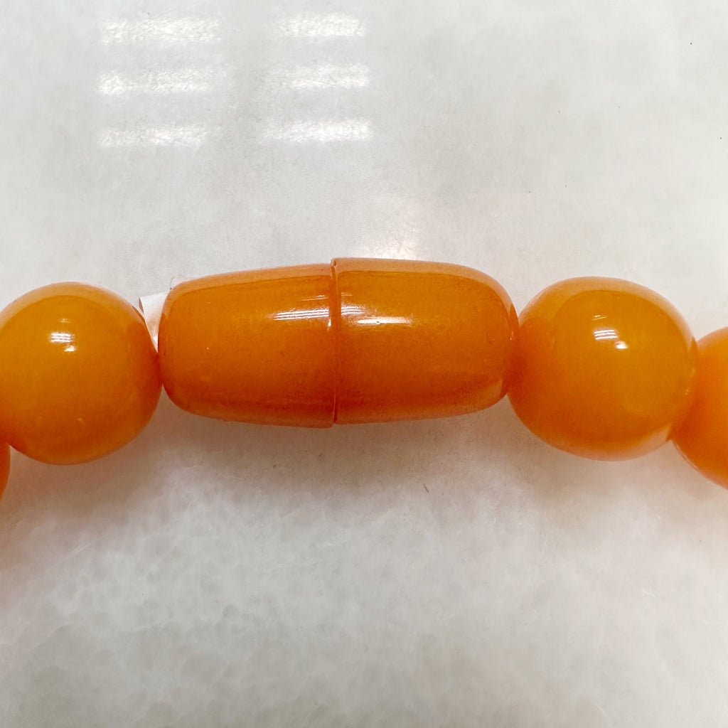 Pebbles Necklace Orange 53-CLN-L13A00