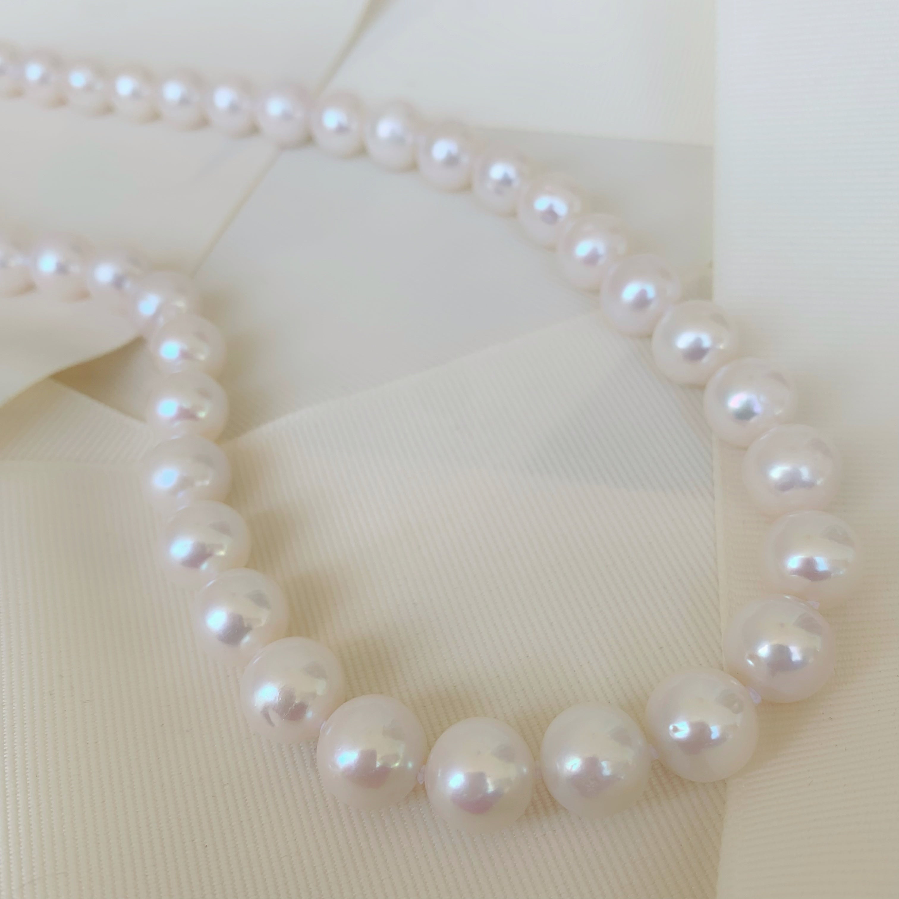 Collar d Perlas Cultivadas Sterling Silver 61-CLL-L23