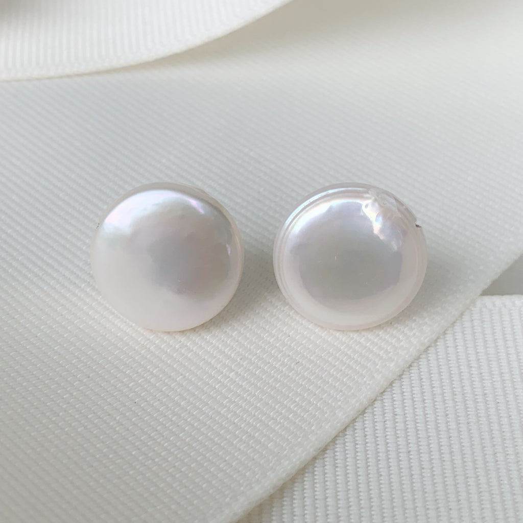 Aretes de Perla Cultivada Plata Ley 0.925 Modelo 99-AR-L9A00