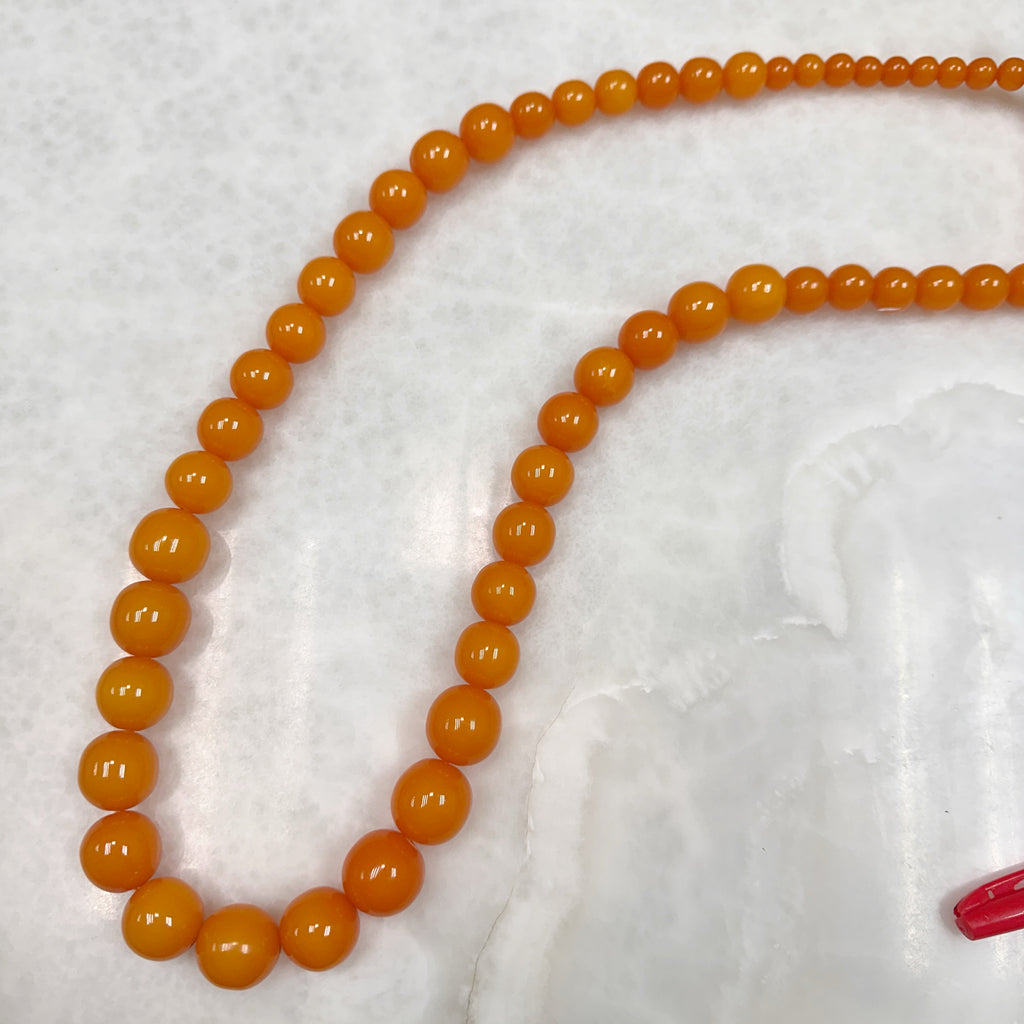 Pebbles Necklace Orange con Brazalete incluido 43-CLN-L15A00