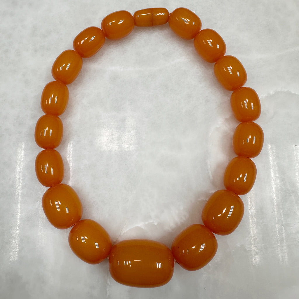 Pebbles Necklace Orange con Brazalete incluido 42-CLN-L13A00