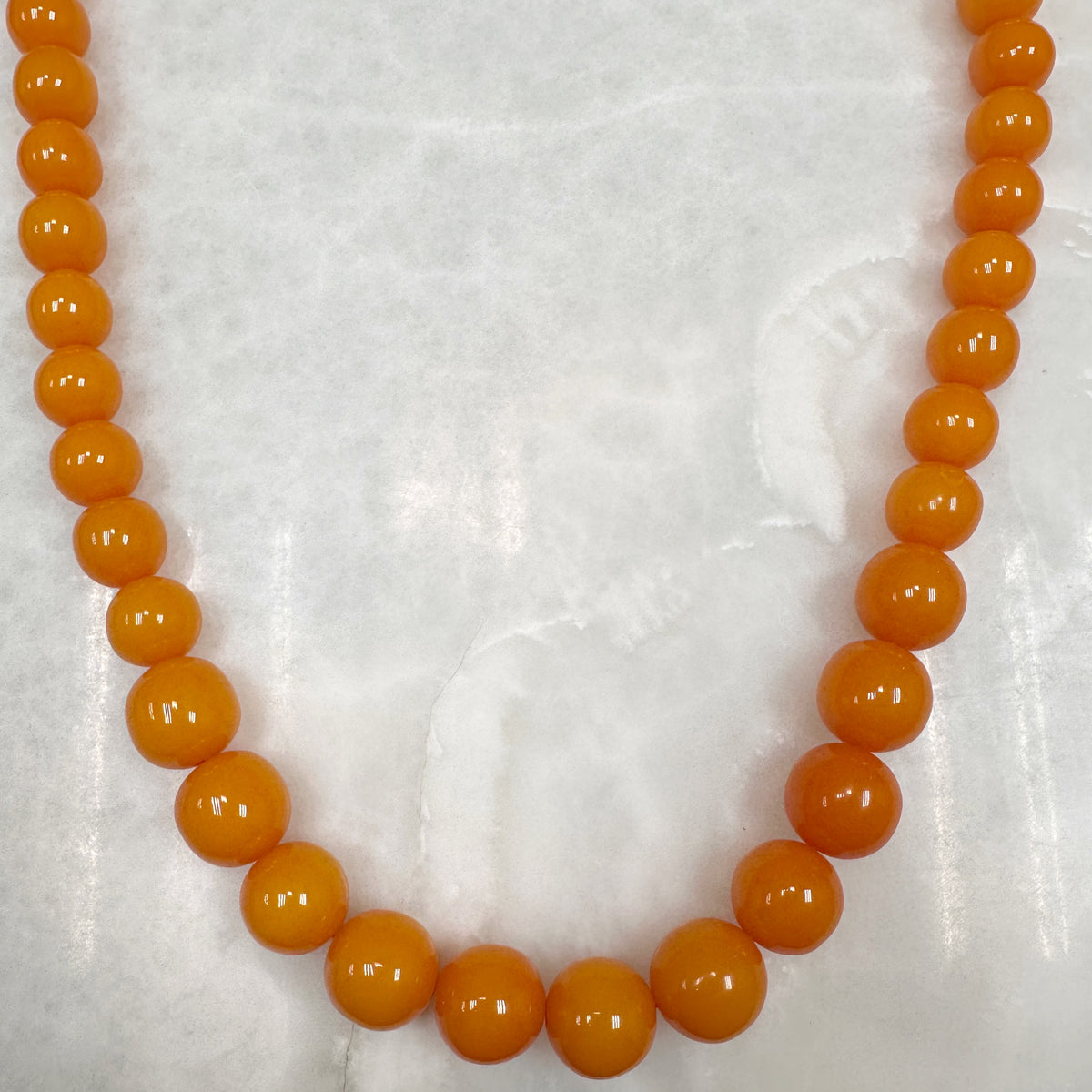 Pebbles Necklace Orange con Brazalete incluido 43-CLN-L15A00