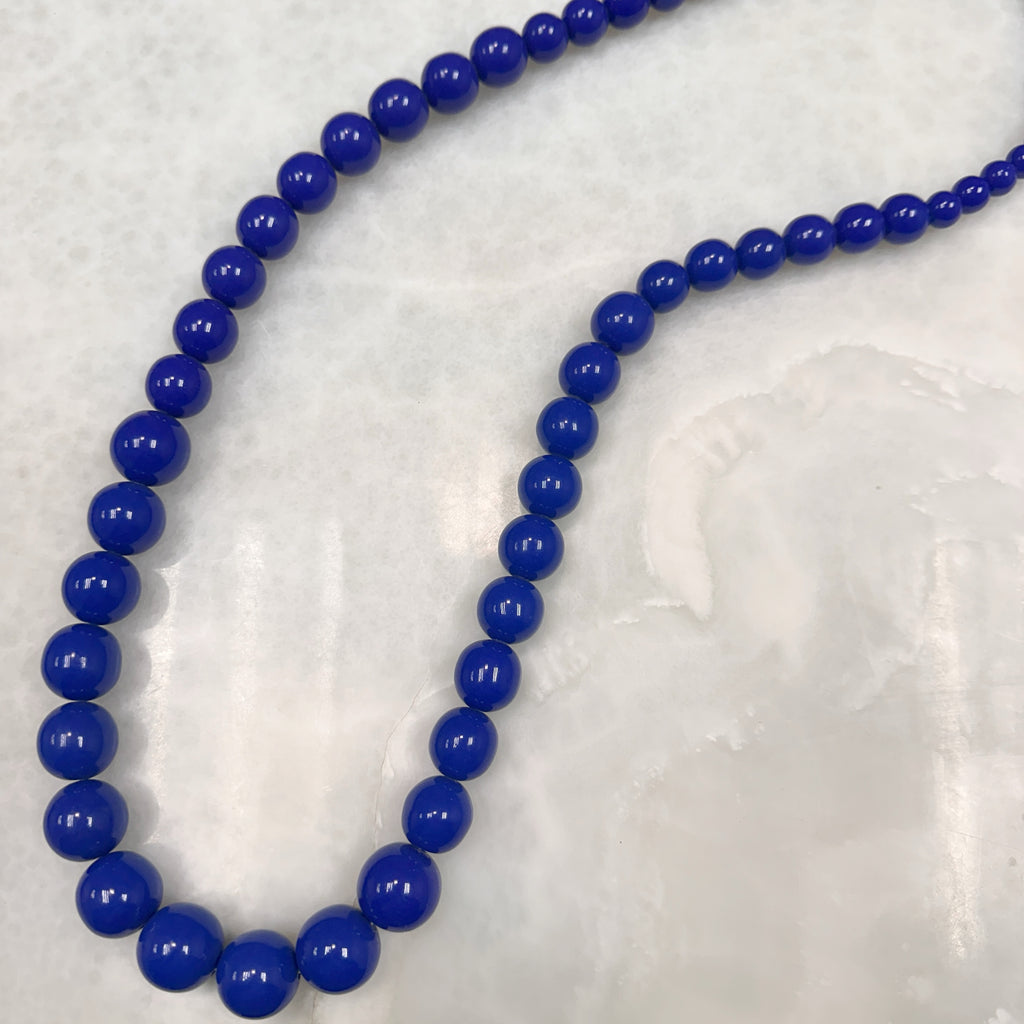 Pebbles Necklace Blue 58-CLN-L15A00