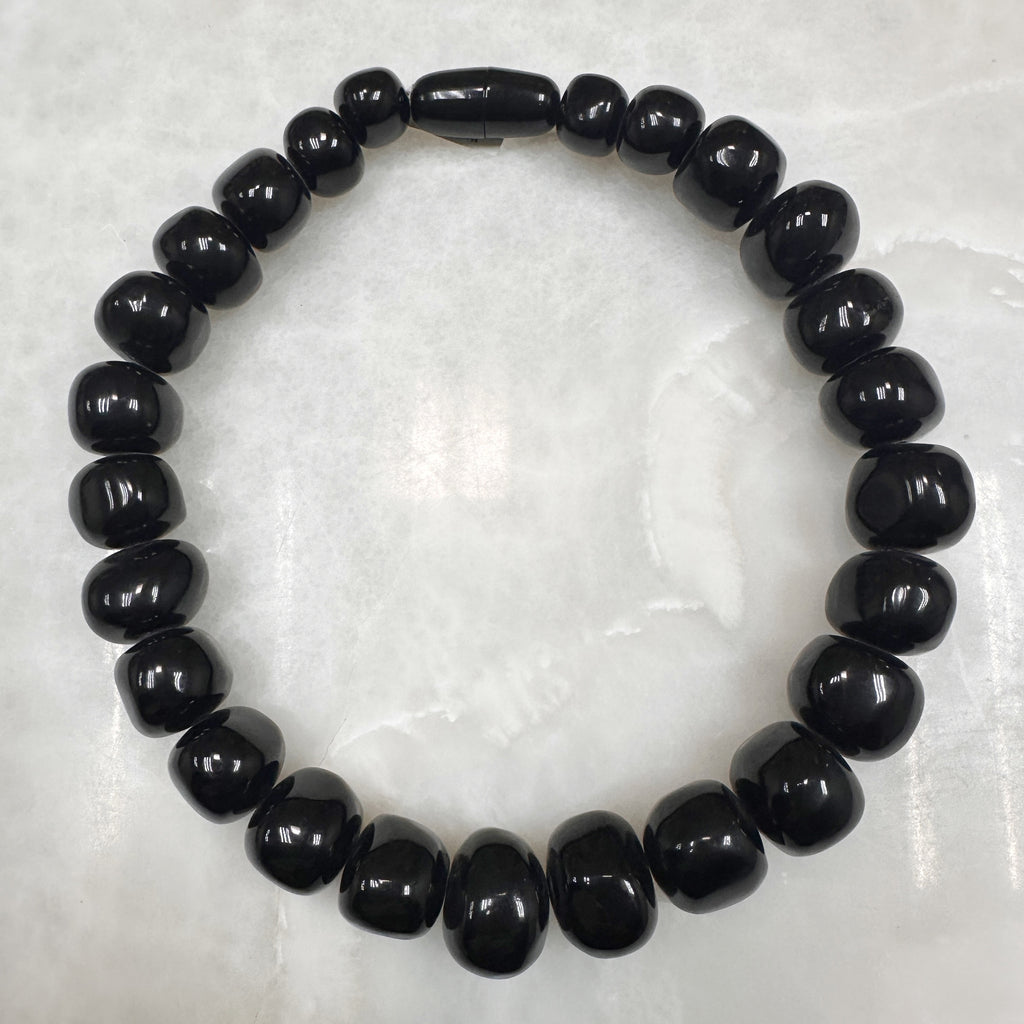 Pebbles Necklace Dark Noir con Brazalete incluido 40-CLN-L13A00
