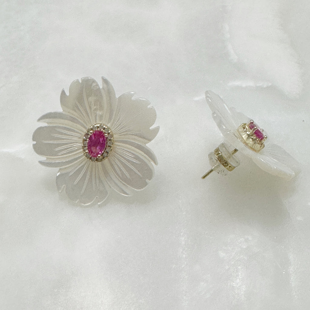 Exclusivo Juego de Cadena con Dije y Aretes en Plata Dorada 75-CD-AR-L17A50-L21A50