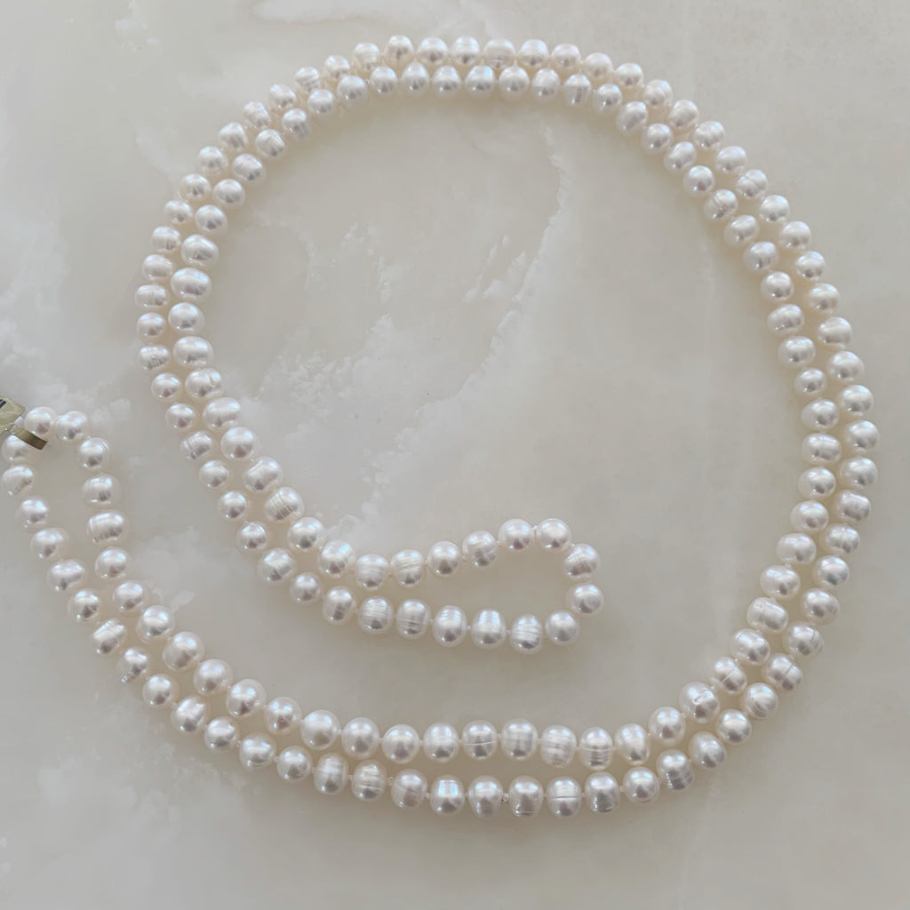 Maravilloso Collar de Perlas Cultivadas Extra Large Modelo 
45-CLL-L35