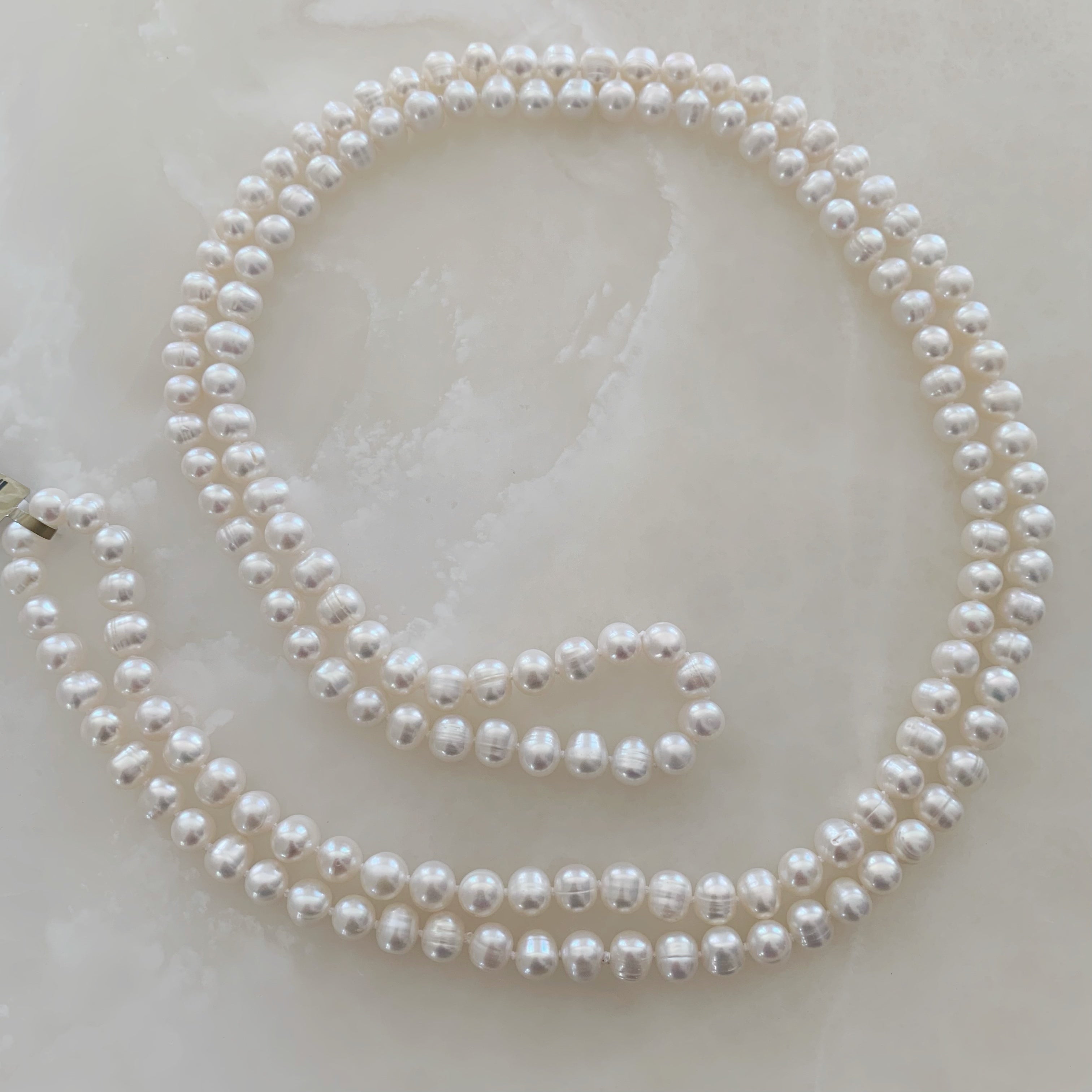 Maravilloso Collar de Perlas Cultivadas Extra Large Modelo 
45-CLL-L35