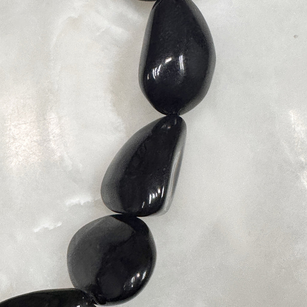 Pebbles Necklace Dark Noir con Brazalete incluido 41-CLN-L13A00