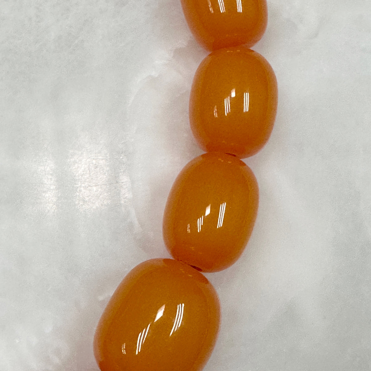 Pebbles Necklace Orange con Brazalete incluido 42-CLN-L13A00