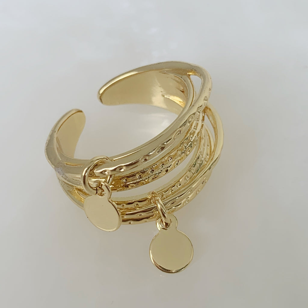 Brilla con Estilo Ear Cuffs en Oro Laminado 43-ARL-100