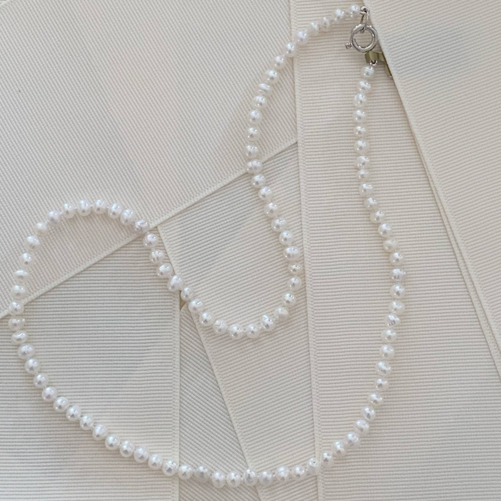 Esquisito Collar Fresh Water Pearls Modelo39-CLL-L13