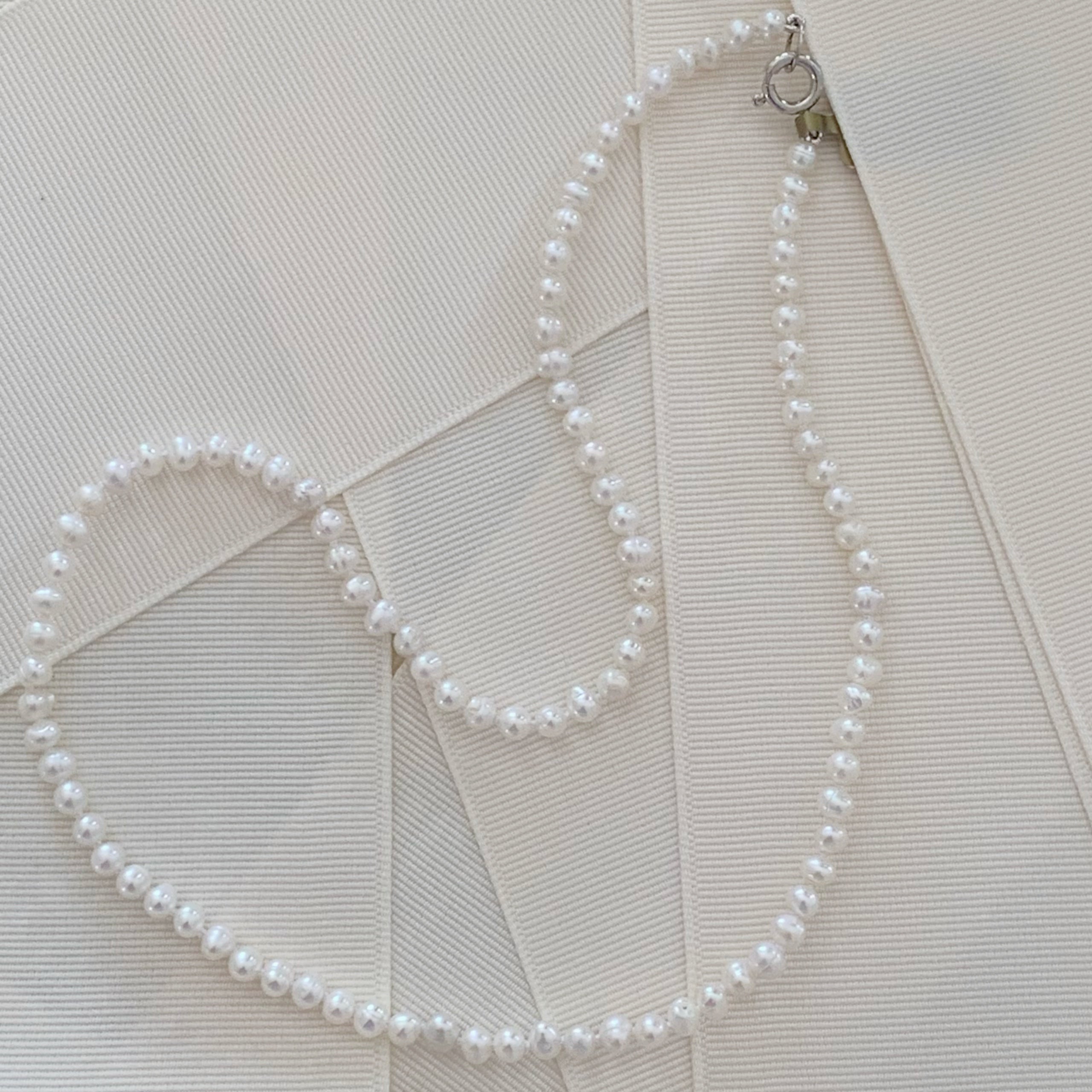 Esquisito Collar Fresh Water Pearls Modelo39-CLL-L13
