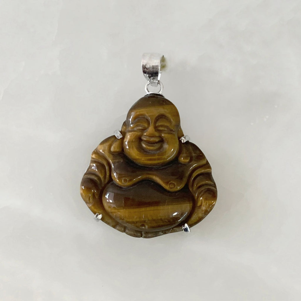 Dije Buda de Ojo de Tigre con Plata 0.925 DI-925-04-L15