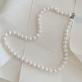 Moderno Collar de Perlas Cultivadas Blancas modelo 26-CLL-L11