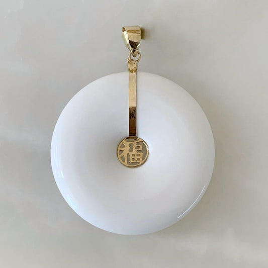 Dije Símbolo Fu Oro Amarillo 14K DI-14-08-L69