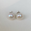 Aretes de Perla Cultivada Plata Ley 0.925 Modelo 94-AR-L3A00