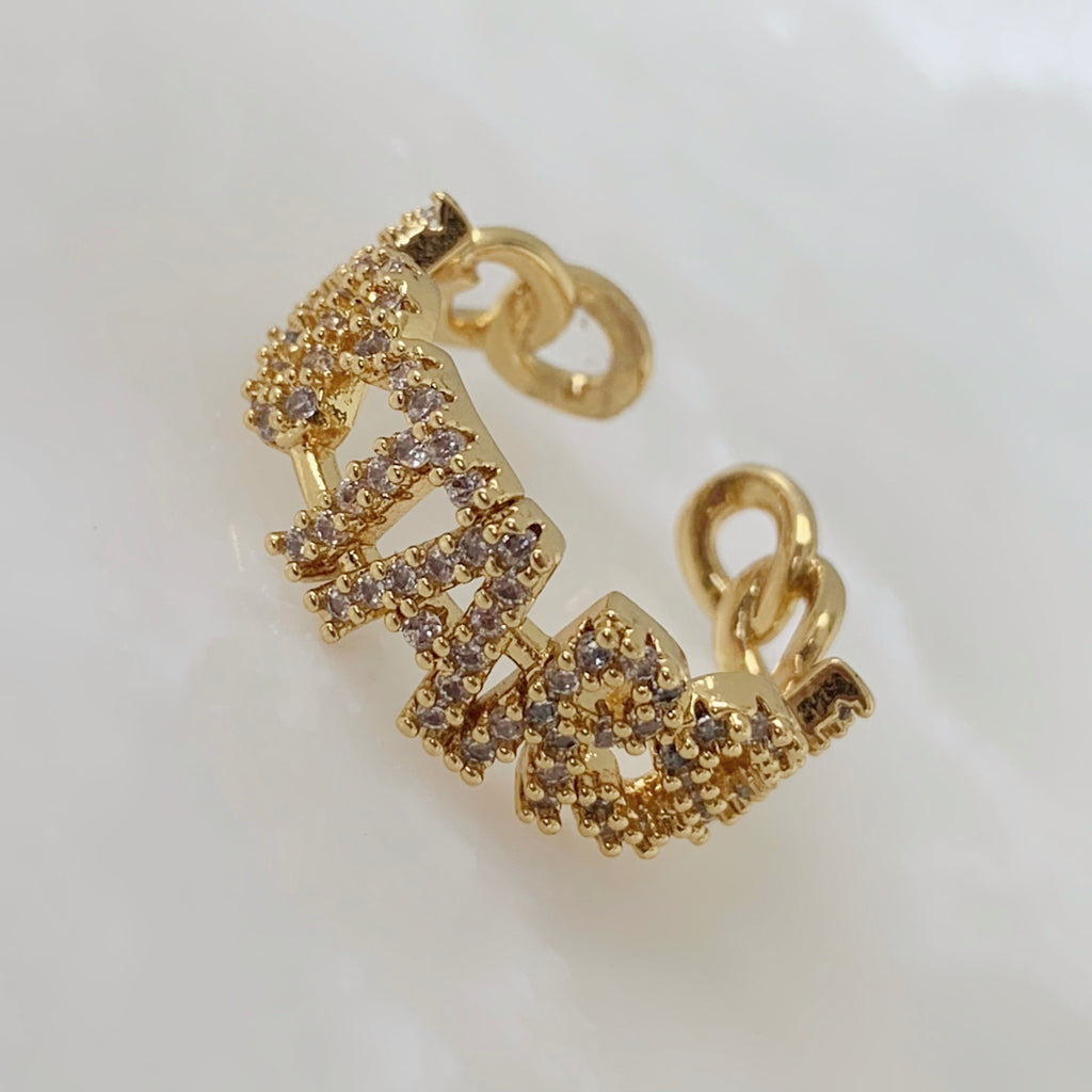 Brilla con Estilo Ear Cuffs en Oro Laminado 42-ARL-135