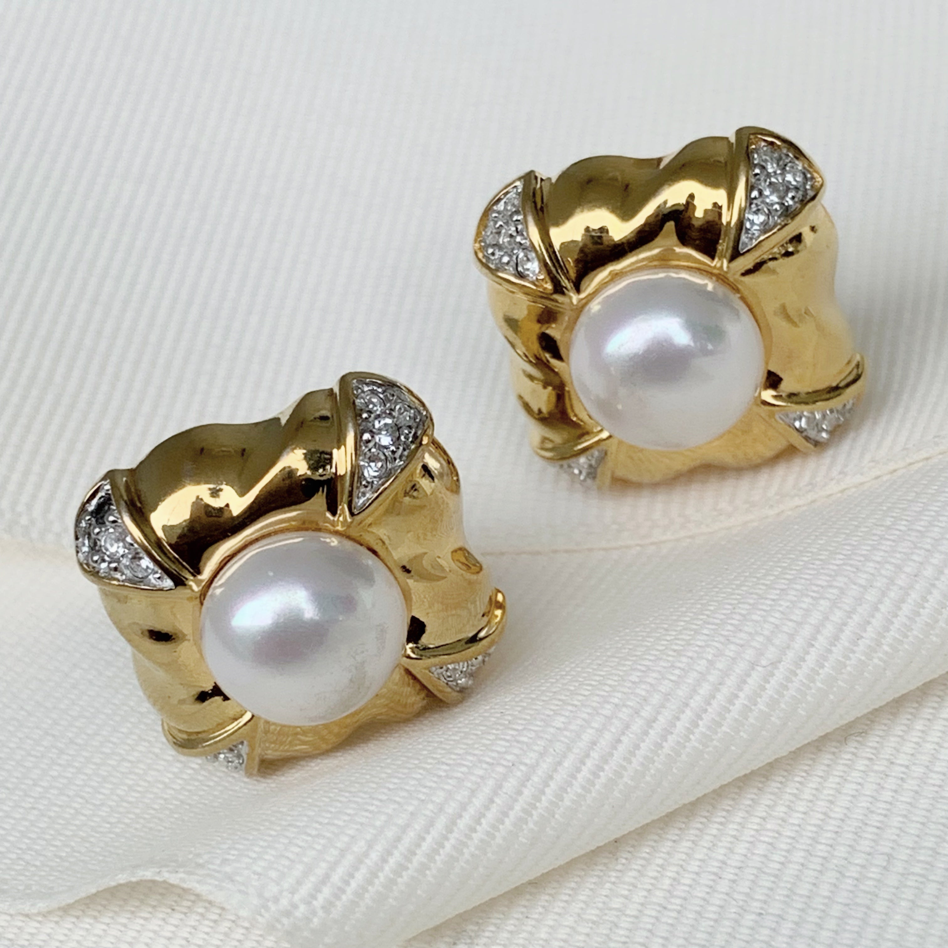 Lindos Aretes Vintage en Plata Dorada 01-ARV-L14A7
