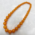 Pebbles Necklace Orange 53-CLN-L13A00