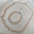 Collar y Pulsera de Perlas  Modelo 52-CLL-L15A00-L8A00