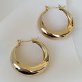 Brilla con Estilo Hoops Earrings en Oro Laminado 20-ARL-135
