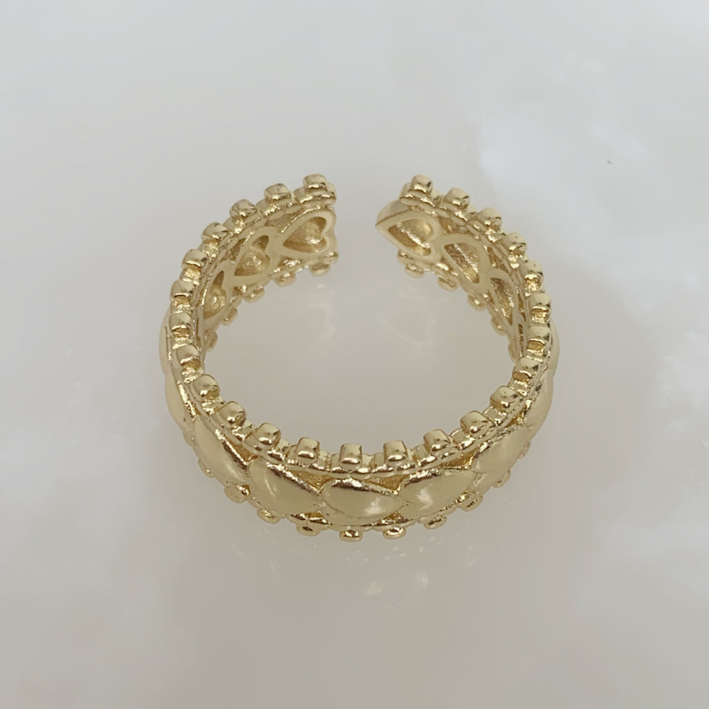 Brilla con Estilo Ear Cuffs en Oro Laminado 40-ARL-100