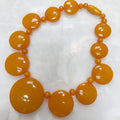 Pebbles Necklace Orange 50-CLN-L10A00