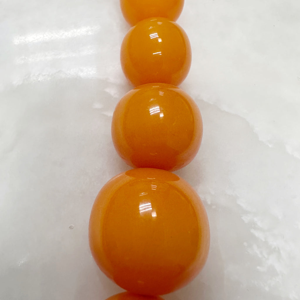 Pebbles Necklace Orange 53-CLN-L13A00