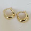 Brilla con Estilo Hoops Earrings en Oro Laminado 11-ARL-135