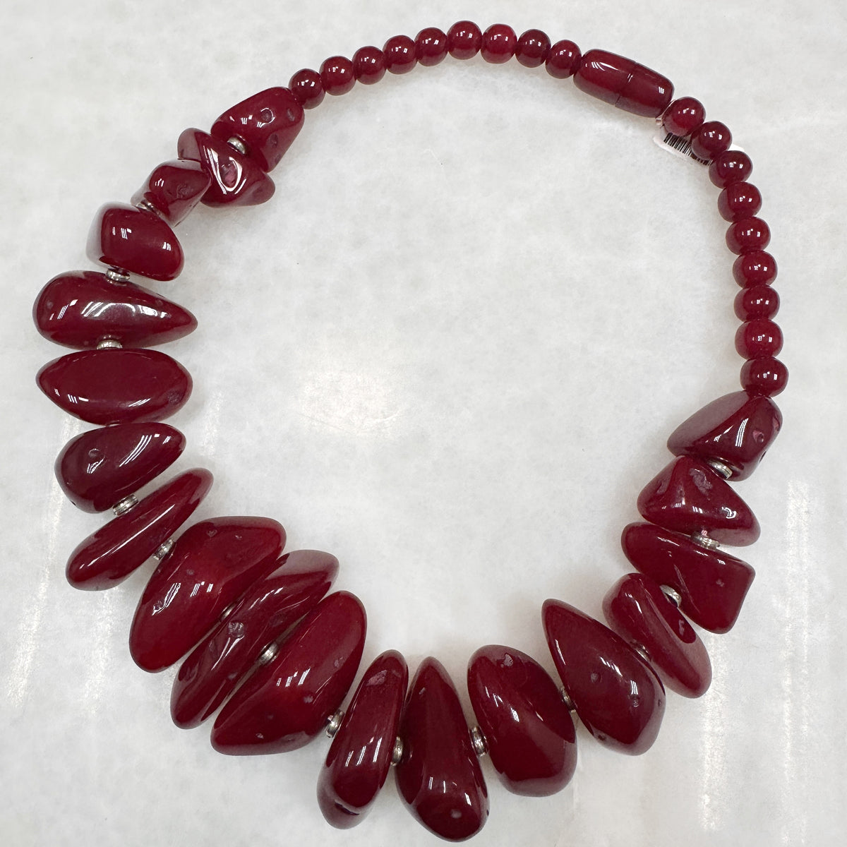Pebbles Necklace Cherry con Brazalete incluido 47-CLN-L10A00