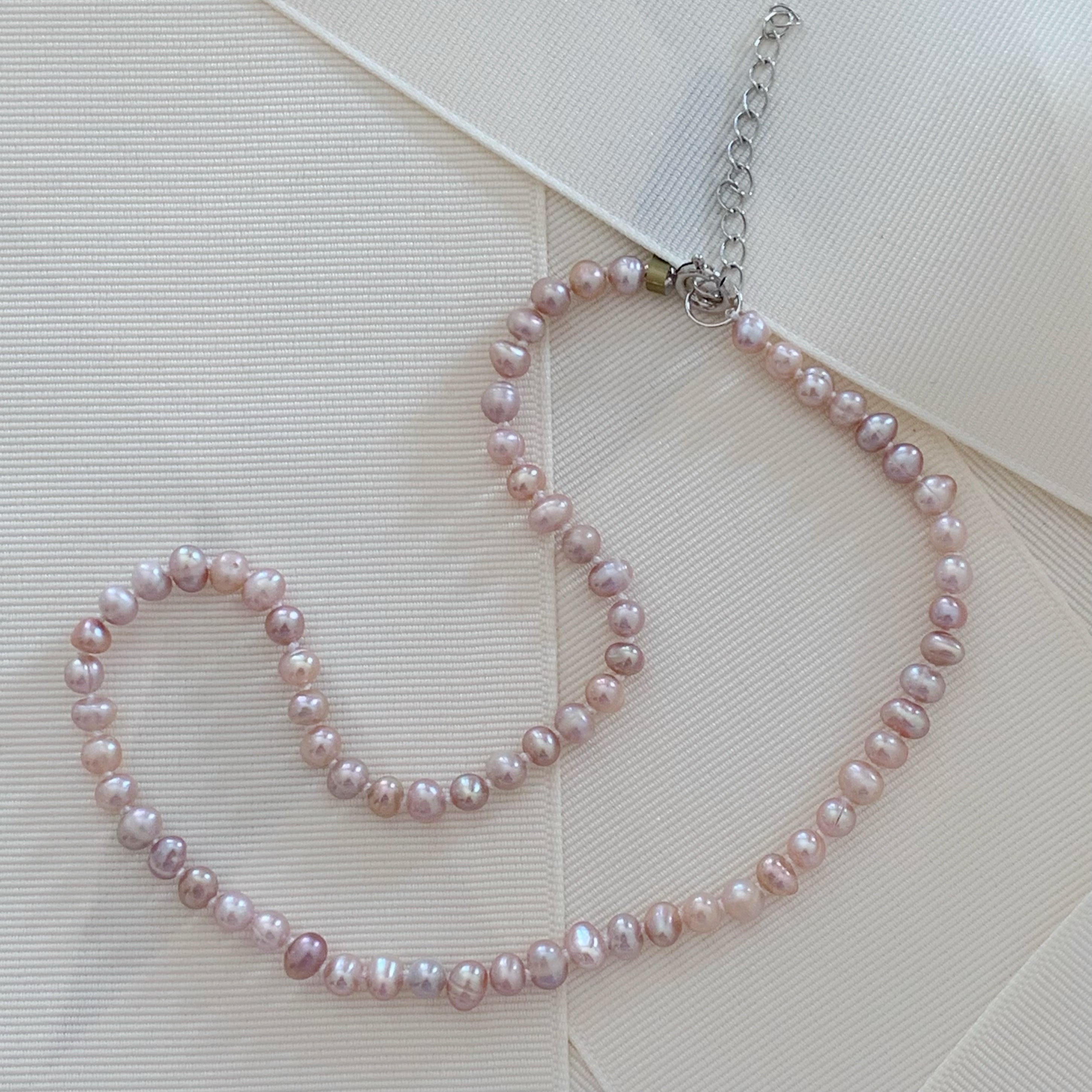 Lindo Collar de Fresh Water Pearl Modelo 40-CLL-L12