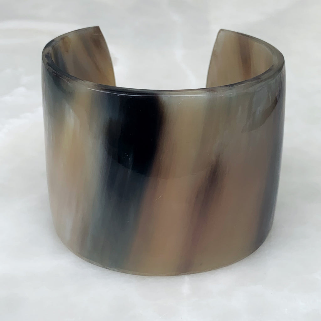 Brazalete de Nepal en Hueso de Búfalo de Agua 11-BN-L10A00