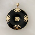 Dije Símbolo Fu Onix Oro Amarillo 14K DI-14-09-L89