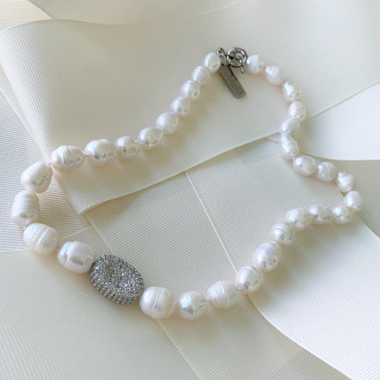 Collar de Perlas Sterling Silver 03-CLL-L35A00