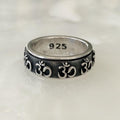 Anillo Mantra de la Meditación en Plata  03-PANE-DZY18