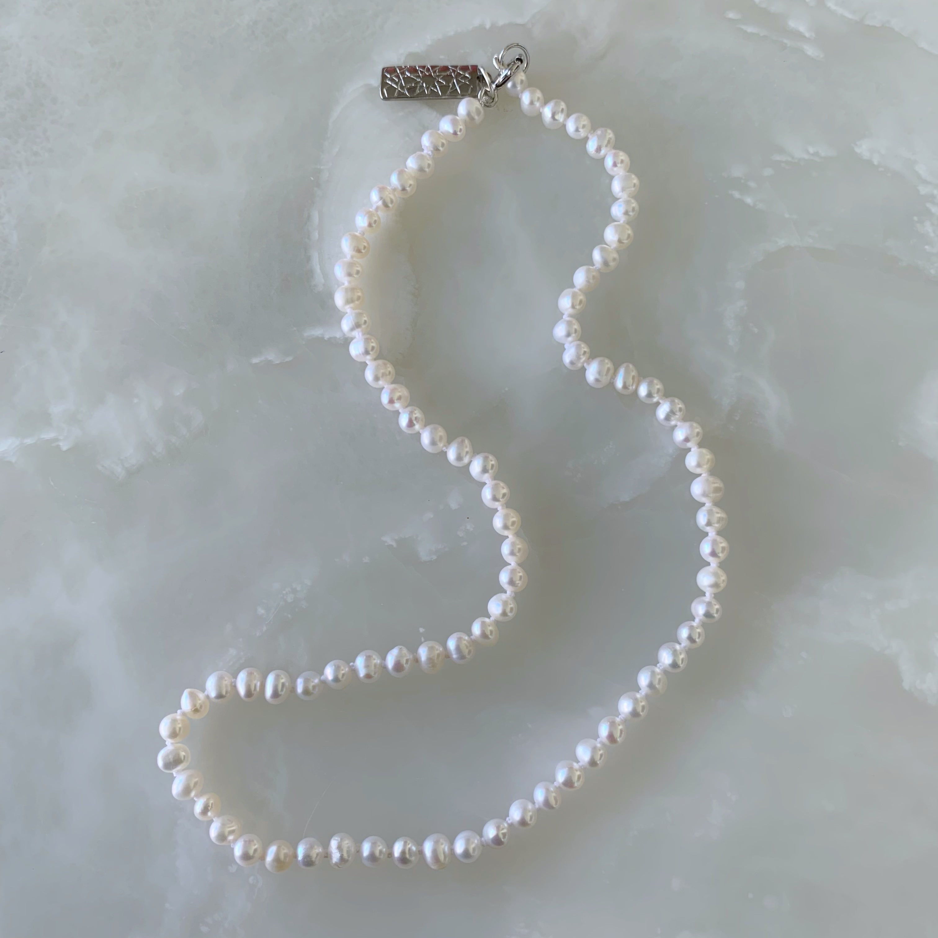 Collar de Perlas Sterling Silver 18-CLL-L12A00