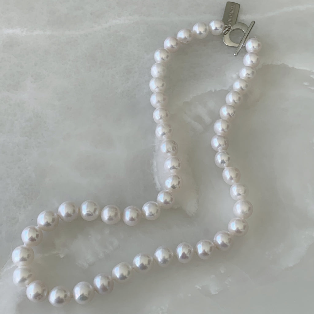 Collar de Perlas Sterling Silver 10-CLL-L13
