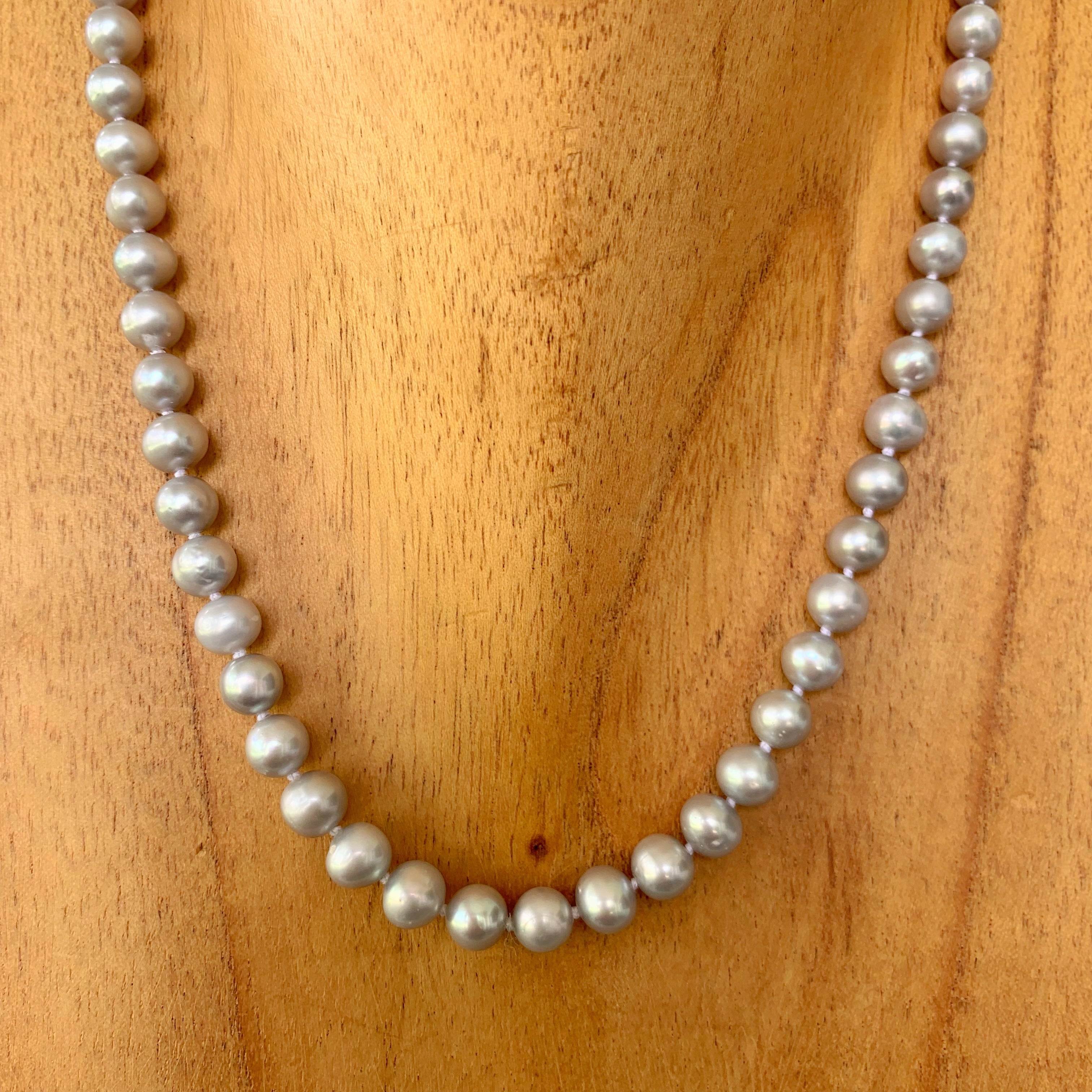 Collar de Perlas Sterling Silver 14-CLL-L14